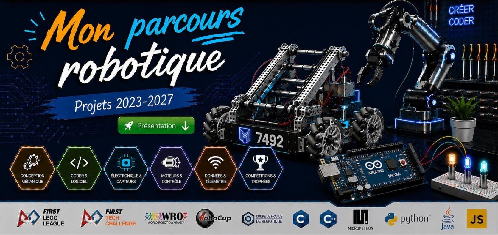 Mon parcours robotique — Corentin Vimard